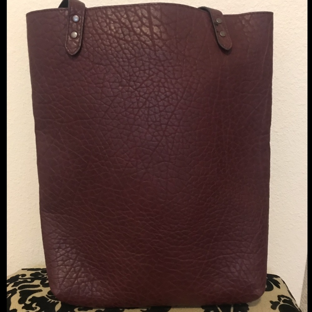 Abercrombie & Fitch Faux Leather Tote Bag